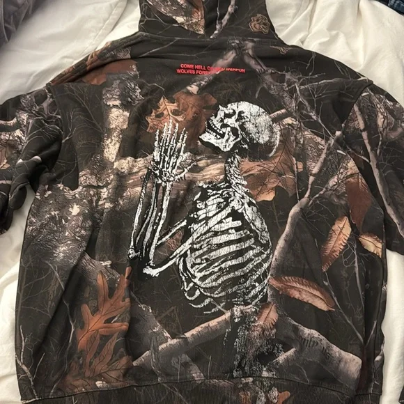 Wolves Camouflage Graphic Men's Shirt - Picture 4 of 5